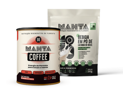 [KIT] 1 Mahta Coffee (220g) + 1 Leite de Castanha (240g) - 5%OFF